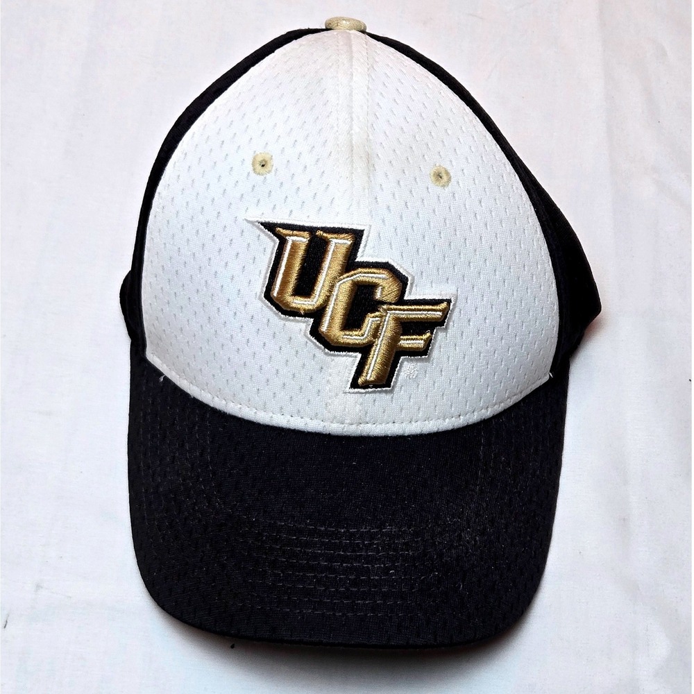 Nike UCF Knights‎ Legacy 91 Dri Fit Practice Baseball Cap Black White Mens